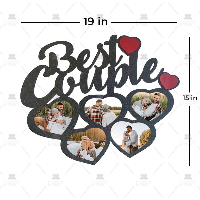 Best-Couple-with-5-Hearts-Wall-Hanging-Frame-1