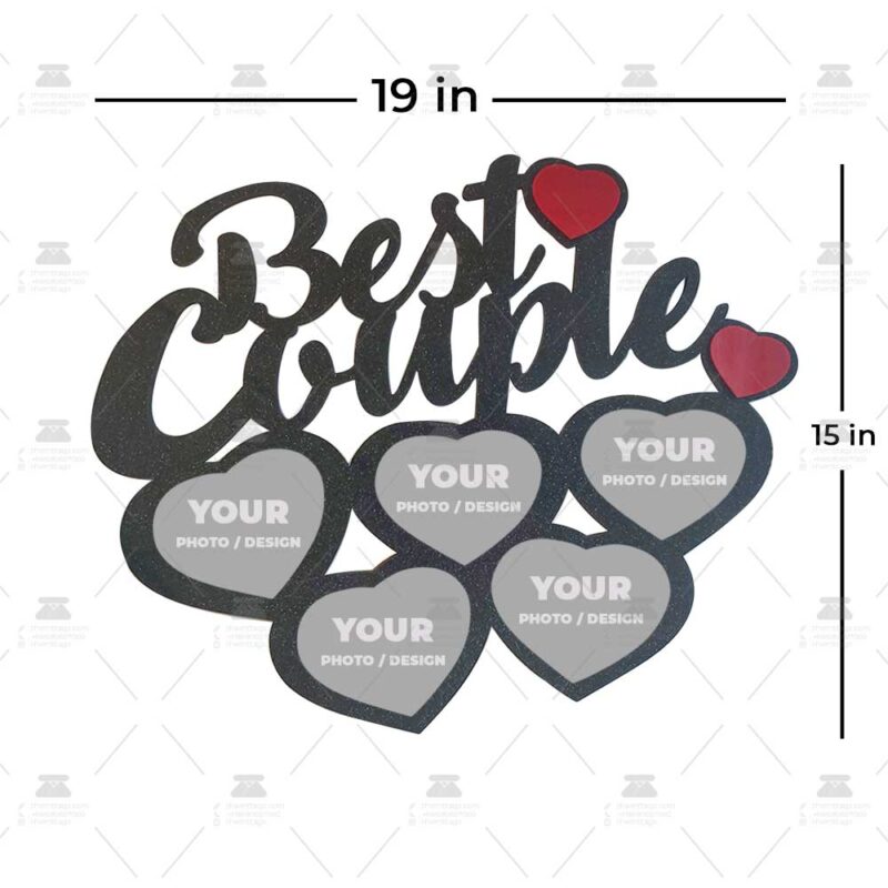 Best-Couple-with-5-Hearts-Wall-Hanging-Frame-2